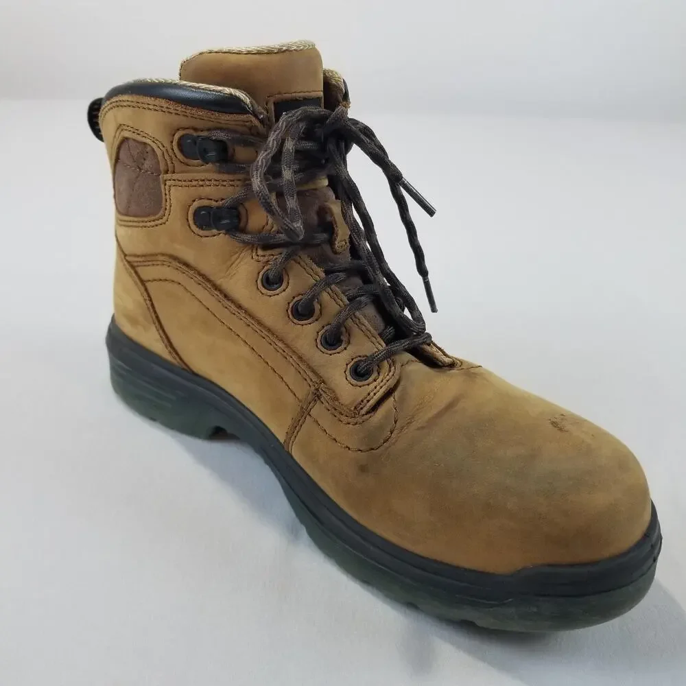 Ariat Turbo Boots Mens 8.5 EE Aged Bark Waterproof Carbon Toe Work Boots